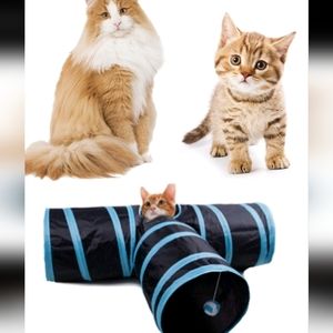 3 way Cat Tunnel Tube (Pop Up, 3-way entrance)